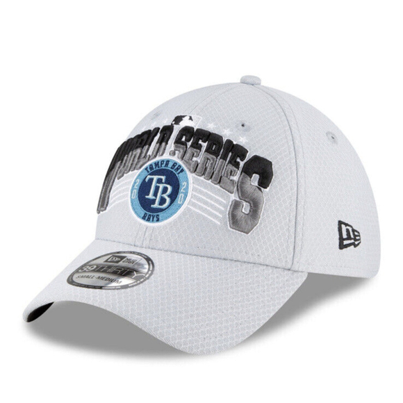 NEW TAMPA BAY RAYS New Era 39THIRTY 2020 World Series League Champs Locker F… - Picture 2 of 4